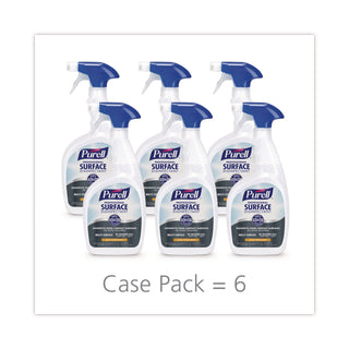 Professional Surface Disinfectant, Fresh Citrus, 32 oz Spray Bottle, 6/Carton