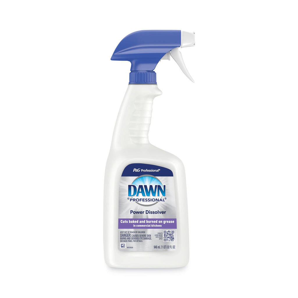 Liquid Ready-To-Use Grease Fighting Power Dissolver Spray, 32 oz Trigger On Spray Bottle, 6/Carton