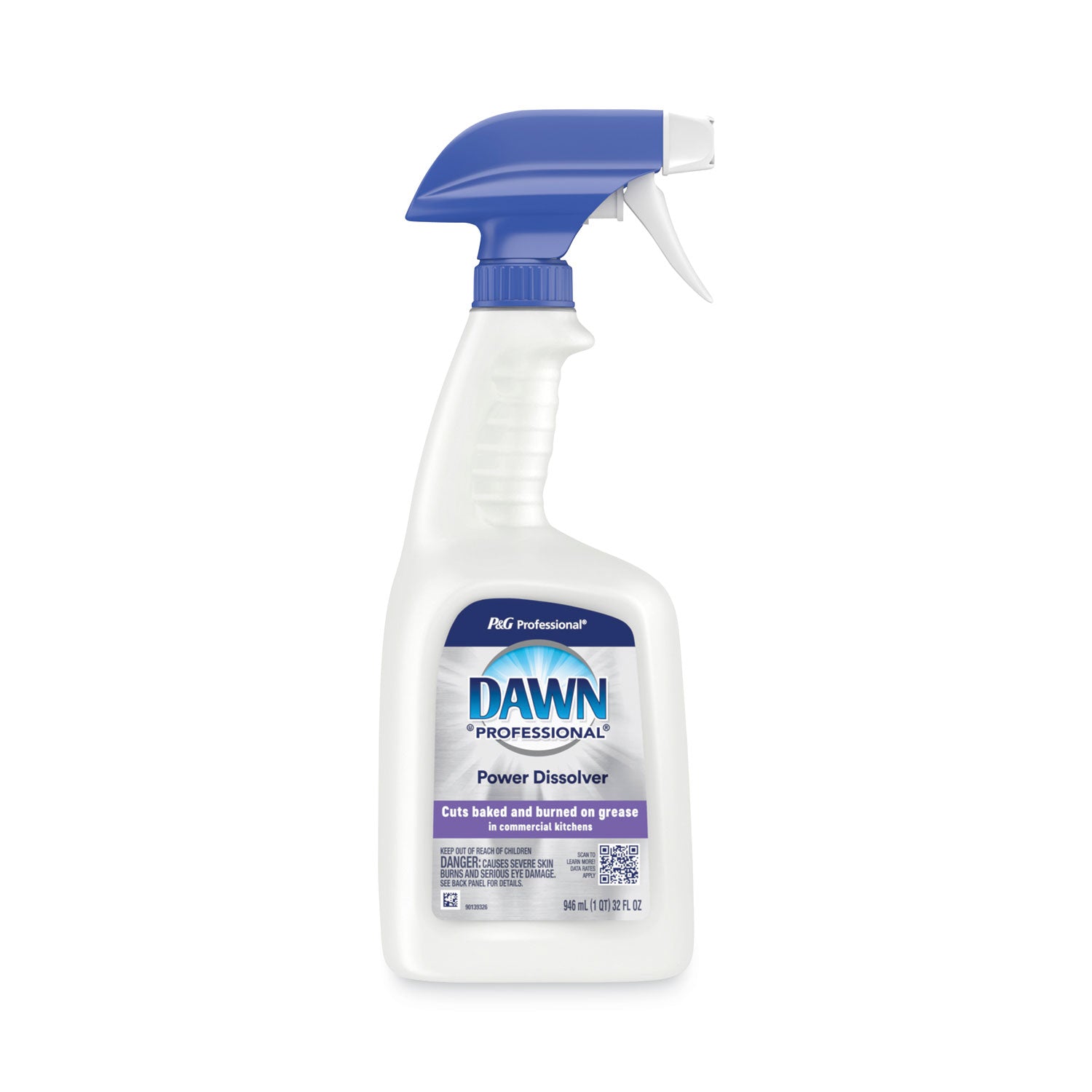 Liquid Ready-To-Use Grease Fighting Power Dissolver Spray, 32 oz Trigger On Spray Bottle, 6/Carton