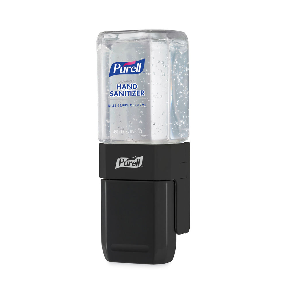 ES1 Hand Sanitizer Dispenser Starter Kit, 450 mL, 3.12 x 5.88 x 5.81, Graphite, 6/Carton