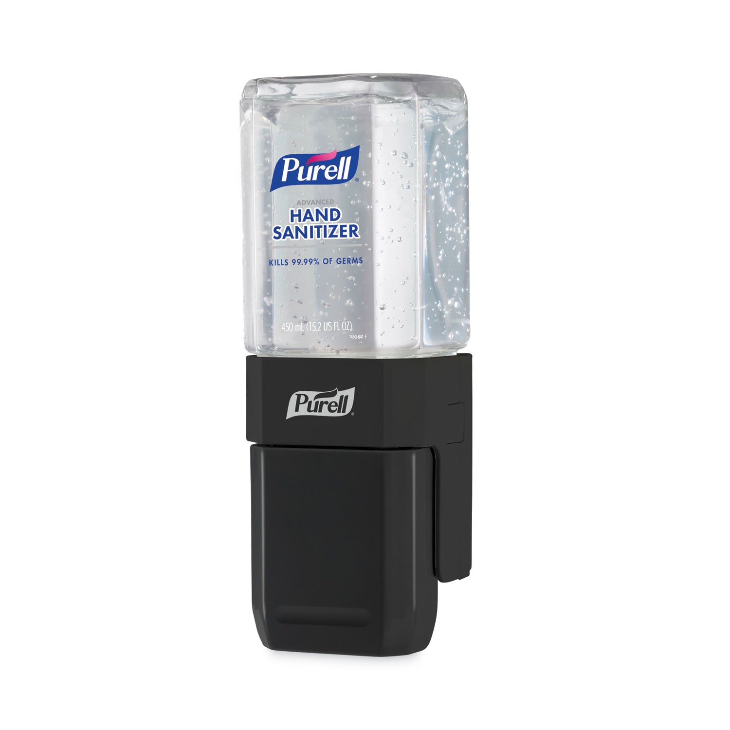 ES1 Hand Sanitizer Dispenser Starter Kit, 450 mL, 3.12 x 5.88 x 5.81, Graphite, 6/Carton