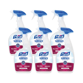 Foodservice Surface Sanitizer3, Fragrance Free, 32 oz Bottle with Spray Trigger Attached, 6/Carton