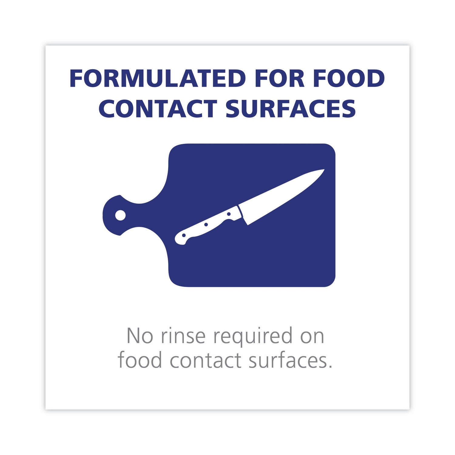 Foodservice Surface Sanitizer, Fragrance Free, 32 oz Capped Bottle with Spray Trigger Included in Carton, 6/Carton