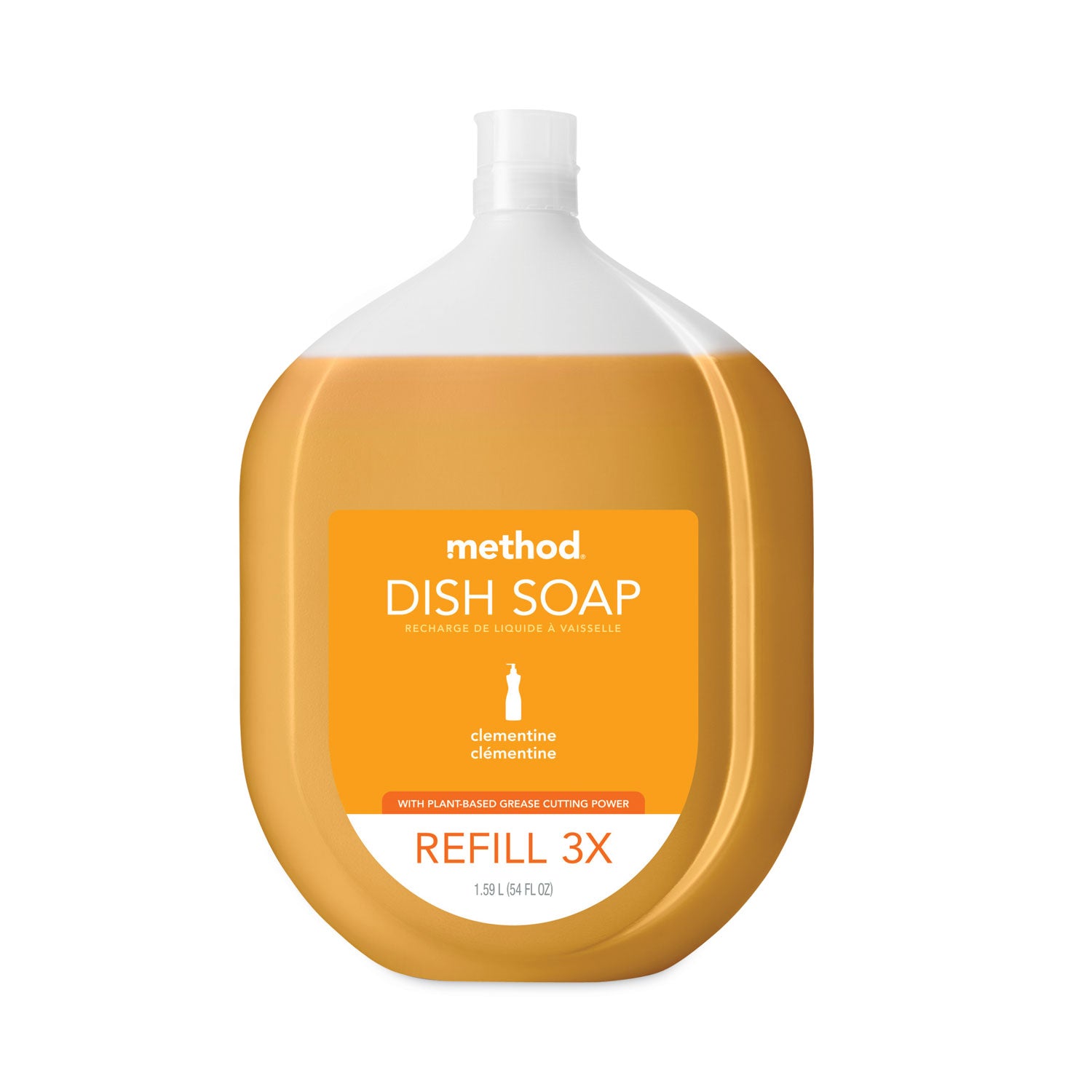 dish-soap-refill-tub-clementine-scent-54-oz-tub-4-carton_mth10576 - 1