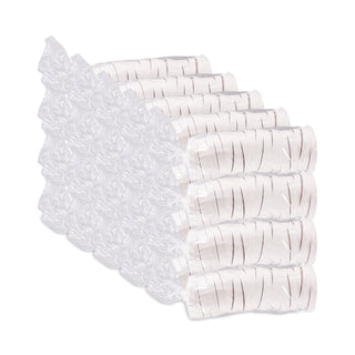 Spiral-Wound Paper Hot Cup Lids, Fits 16 oz Cups, White, 25/Sleeve, 20 Sleeves/Carton