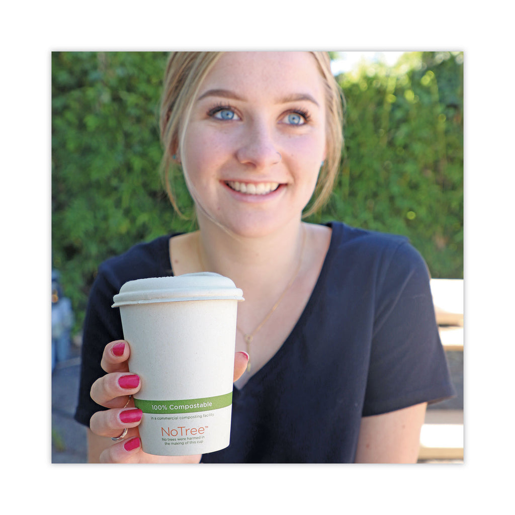 NoTree Paper Hot Cups, 16 oz, Natural, 1,000/Carton