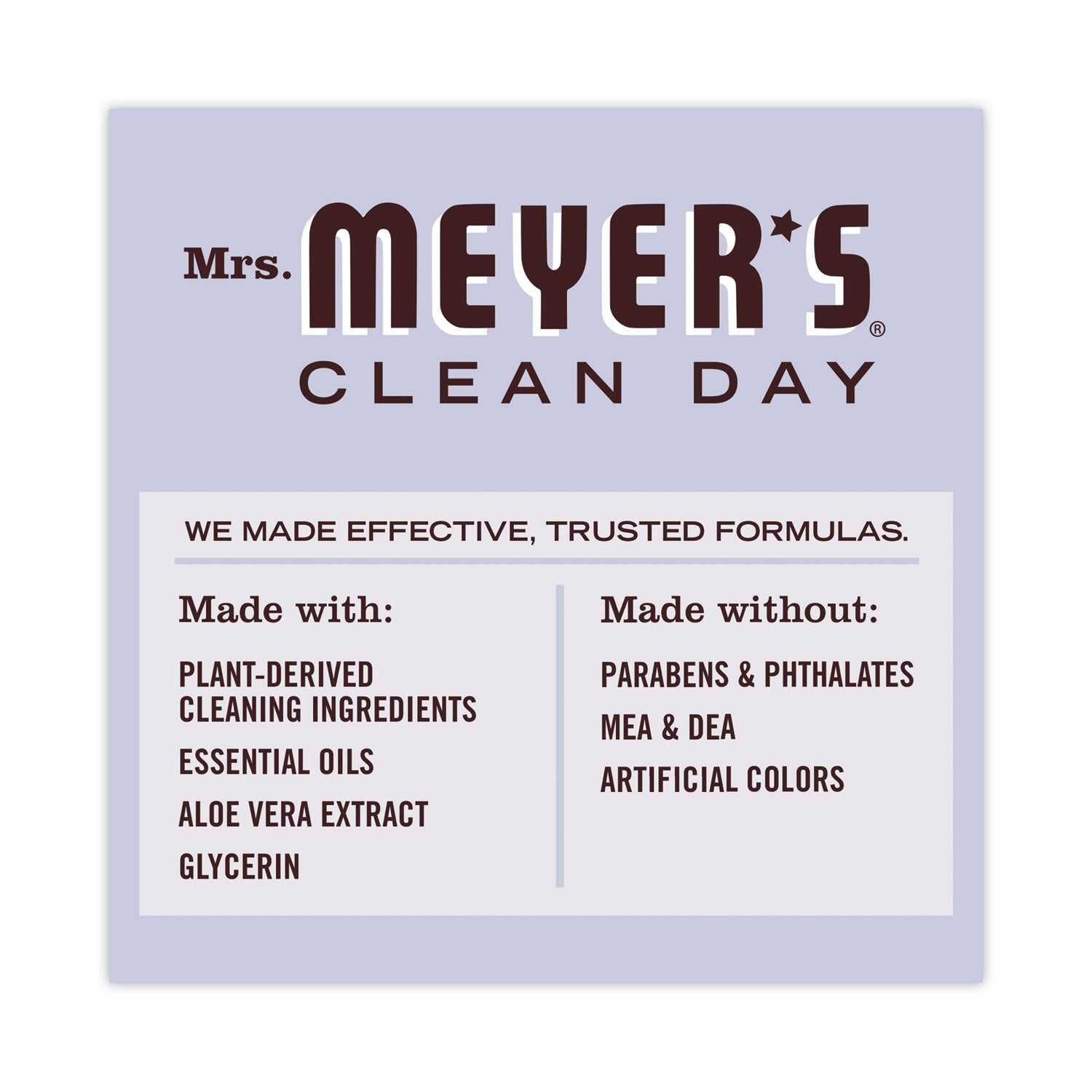 Multi Purpose Cleaner, Lavender Scent, 16 oz Spray Bottle, 6/Carton