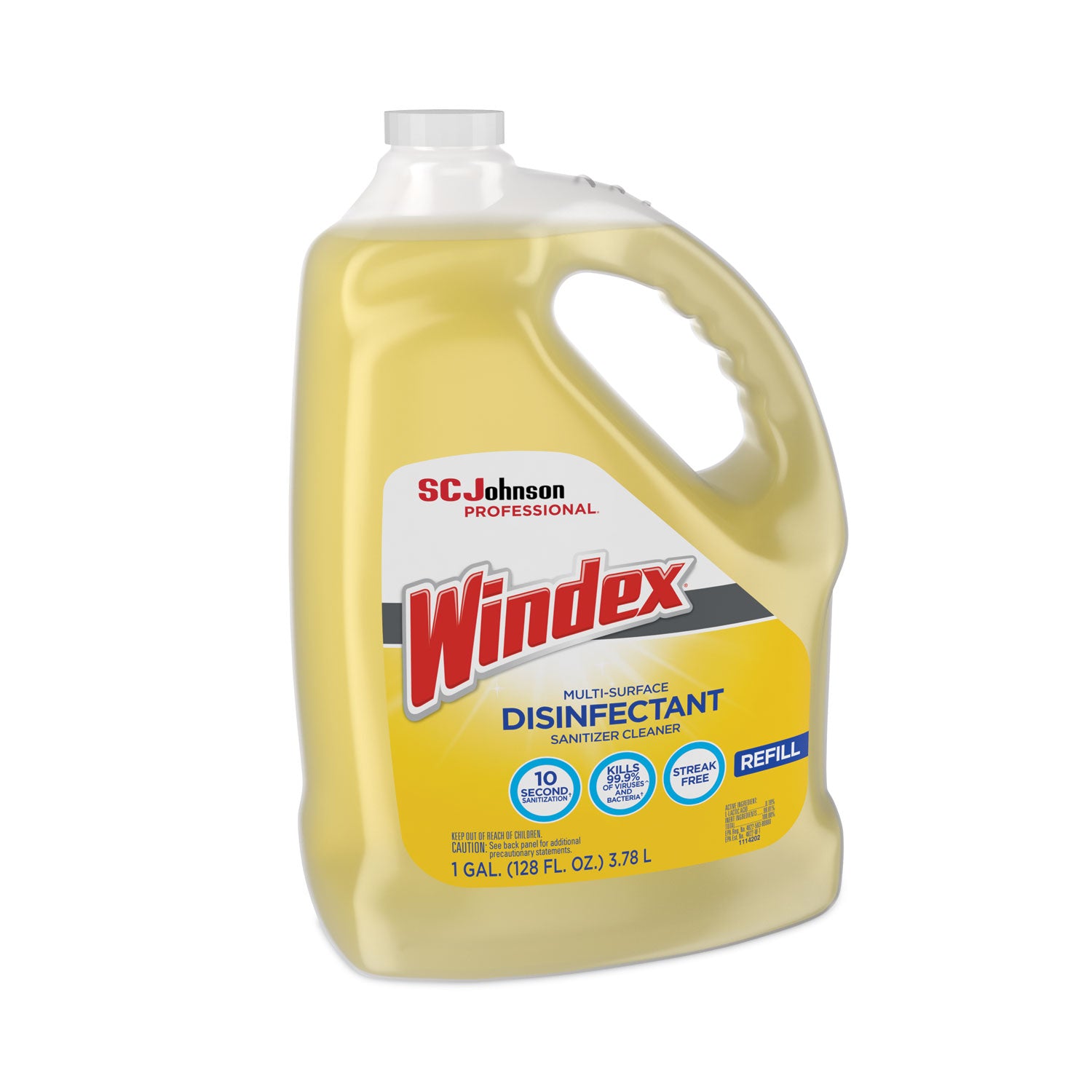 Multi-Surface Disinfectant Cleaner, Citrus, 1 gal Bottle