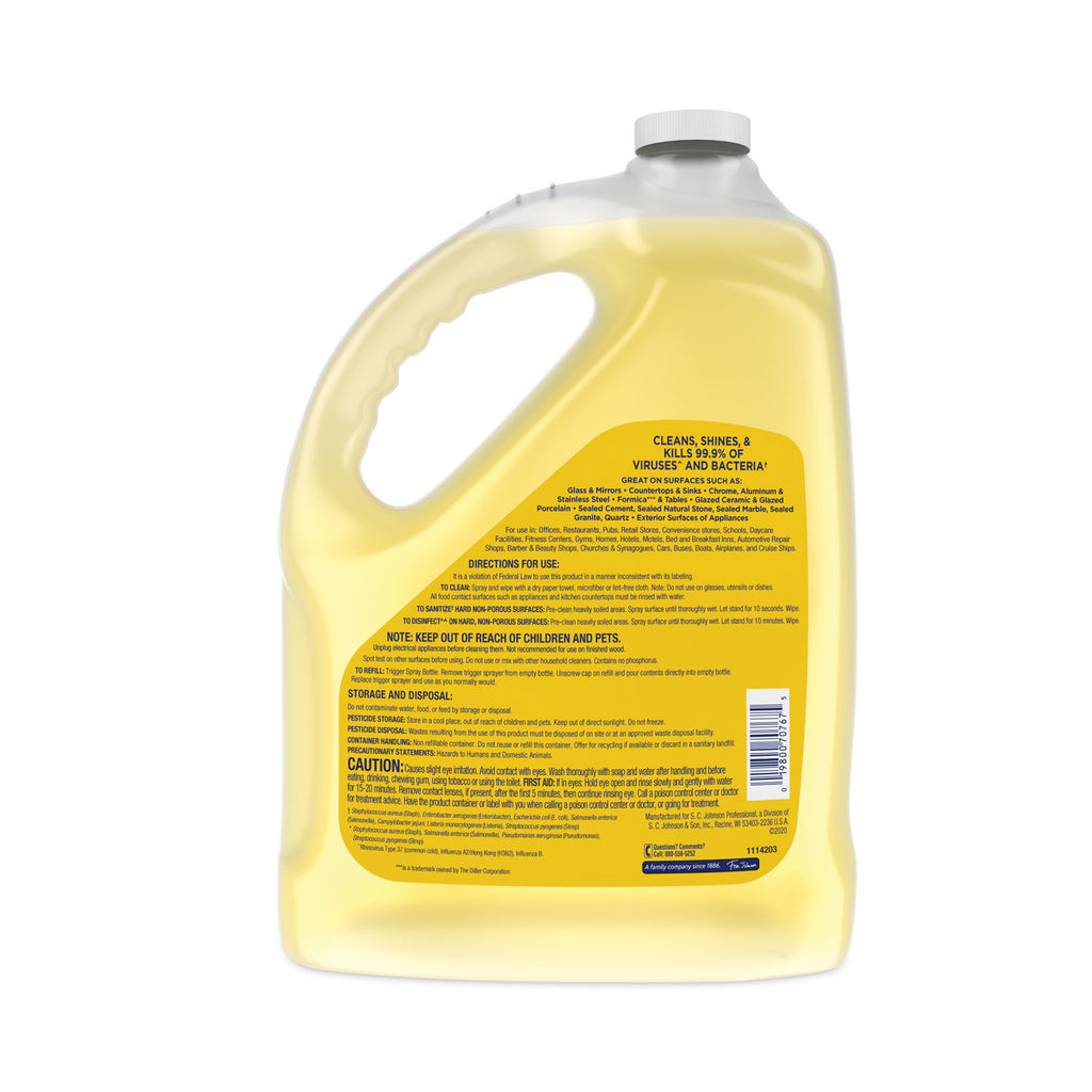 Multi-Surface Disinfectant Cleaner, Citrus, 1 gal Bottle