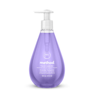 Gel Hand Wash, French Lavender, 12 oz Pump Bottle