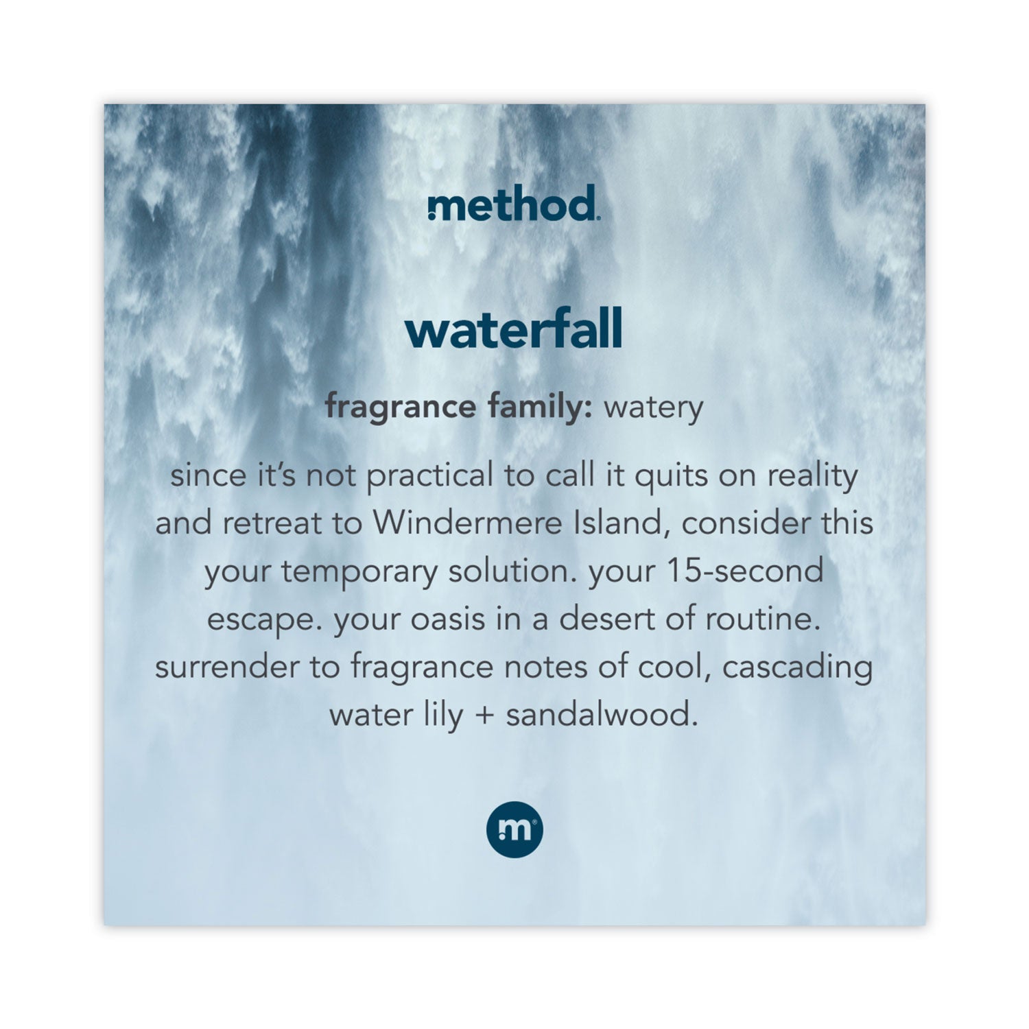 Foaming Hand Wash, Waterfall, 10 oz Pump Bottle