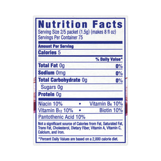 On-The-Go Sugar-Free Drink Mix, Wild Strawberry Energy, 0.13oz Single-Serving, 30/Pk, 2 Pk/Carton, Ships in 1-3 Business Days