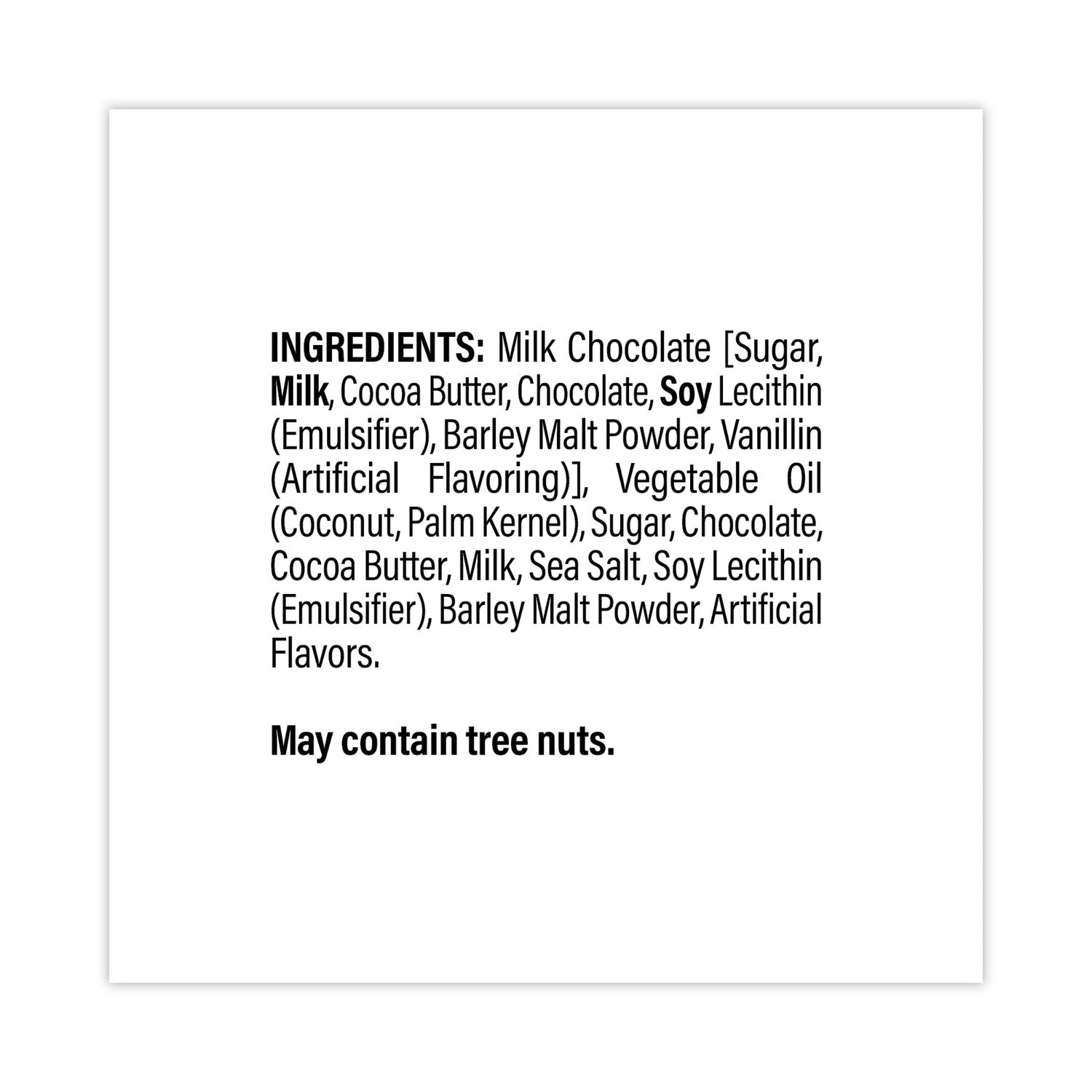 Lindor Truffles Milk Chocolate Sea Salt, 5.1 oz Bag, 3 Bags/Pack, Ships in 1-3 Business Days