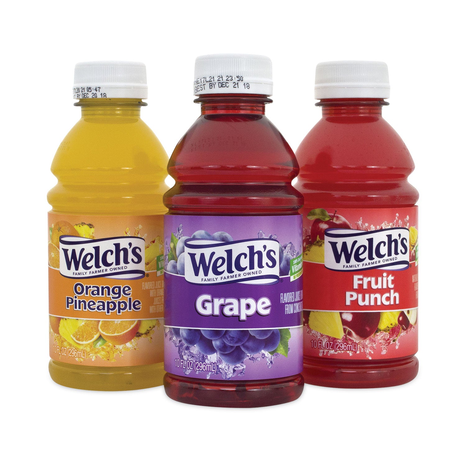 fruit-juice-variety-pack-fruit-punch-grape-and-orange-pineapple-10-oz-bottles-24-carton-ships-in-1-3-business-days_grr90000105 - 1