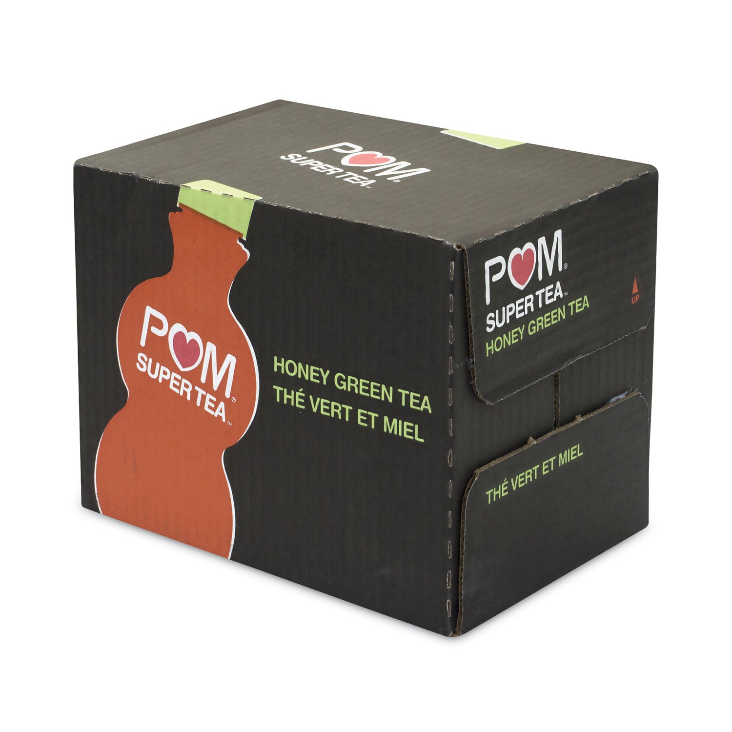 Antioxidant Super Tea, Pomegranate Honey Green Tea, 12 oz Bottles, 6/Carton, Ships in 1-3 Business Days