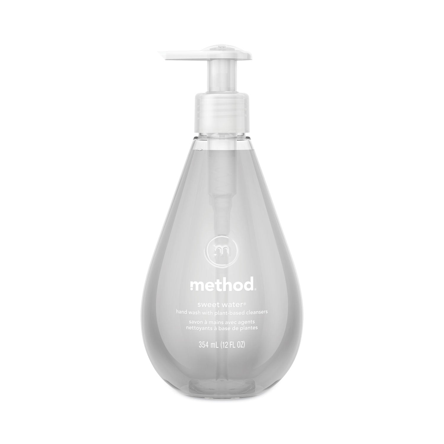 Gel Hand Wash, Sweet Water, 12 oz Pump Bottle