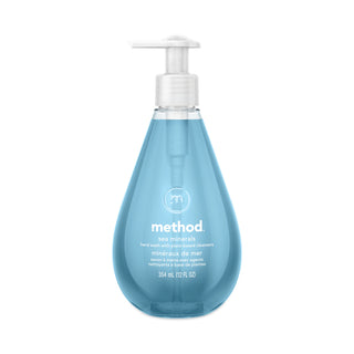 Gel Hand Wash, Sea Minerals, 12 oz Pump Bottle