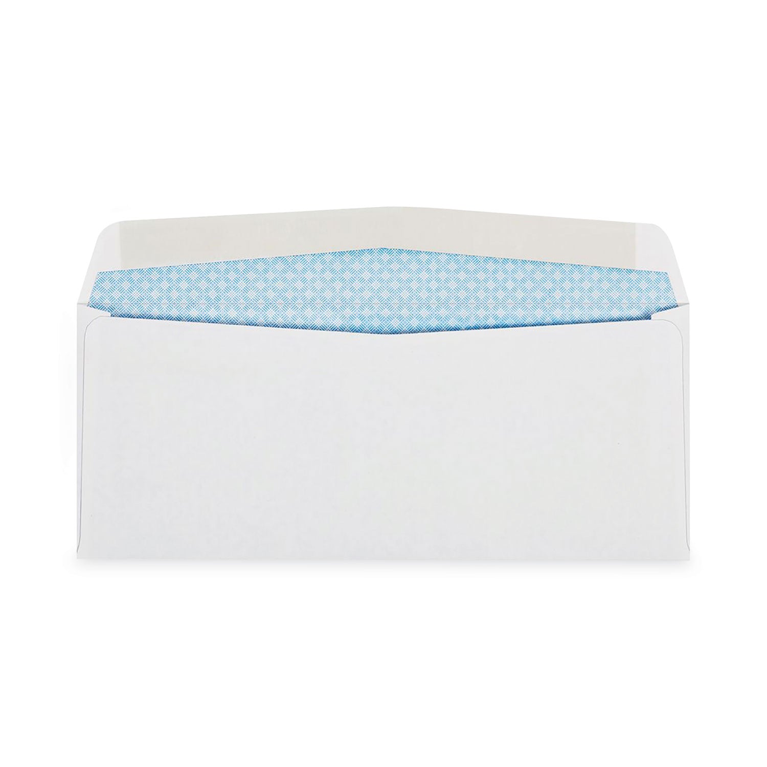 Double Window Security-Tinted Check Envelope, #8 5/8, Commercial Flap, Gummed Closure, 3.63 x 8.63, White, 1,000/Box - 