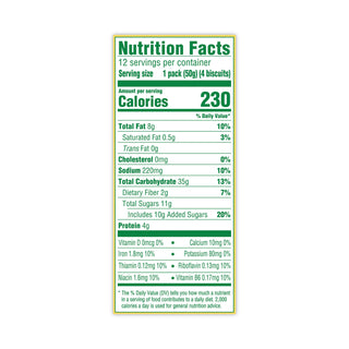belVita Breakfast Biscuits, Golden Oat, 1.76 oz Packet of 4, 12 Packets/Box, 3 Boxes/Carton, Ships in 1-3 Business Days