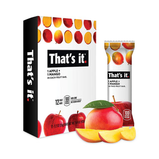Nutrition Bar, Gluten Free Apple and Mango Fruit, 1.2 oz Bar, 12/Carton, Ships in 1-3 Business Days