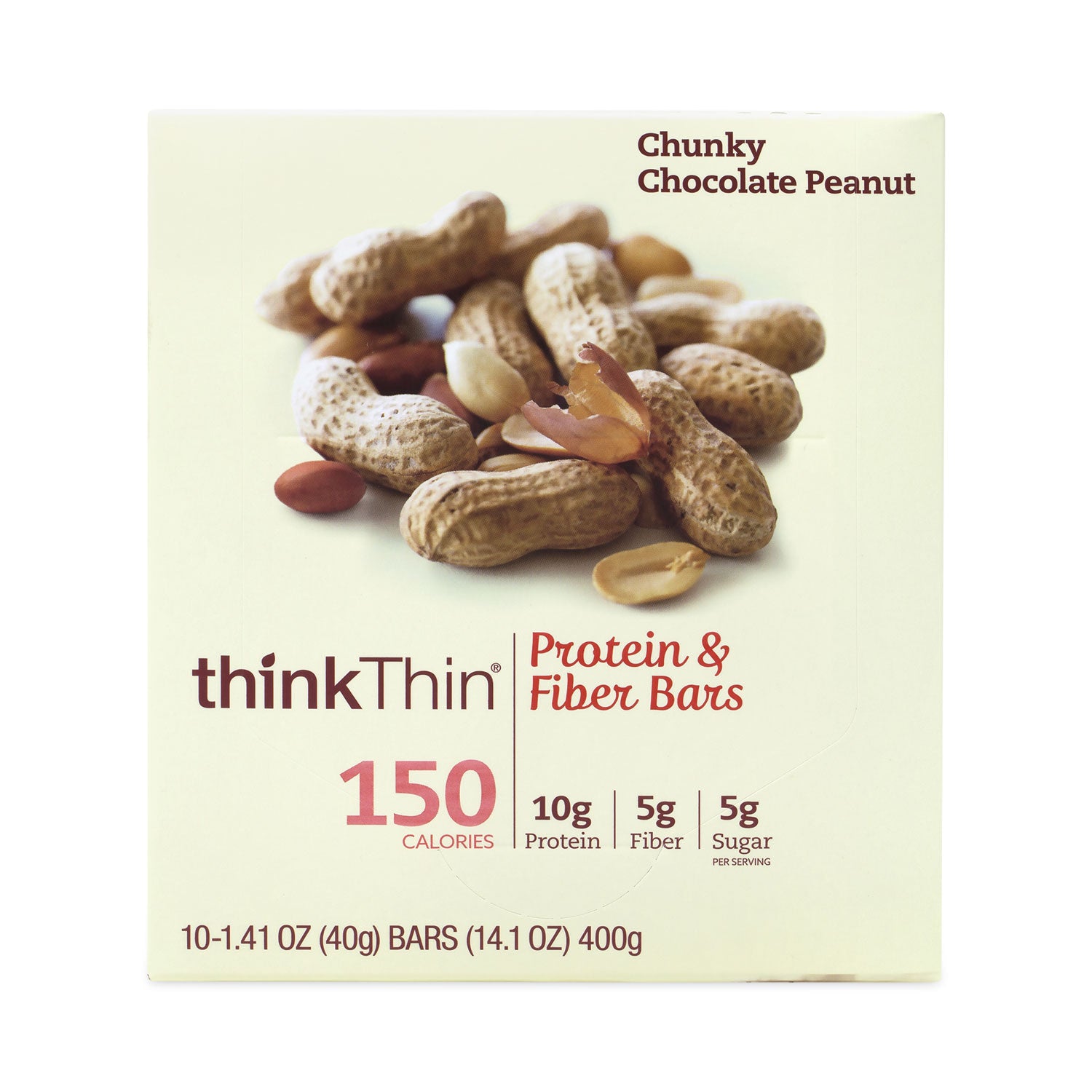 high-protein-bars-chunky-chocolate-peanut-141-oz-bar-10-bars-carton-ships-in-1-3-business-days_grr30700116 - 1