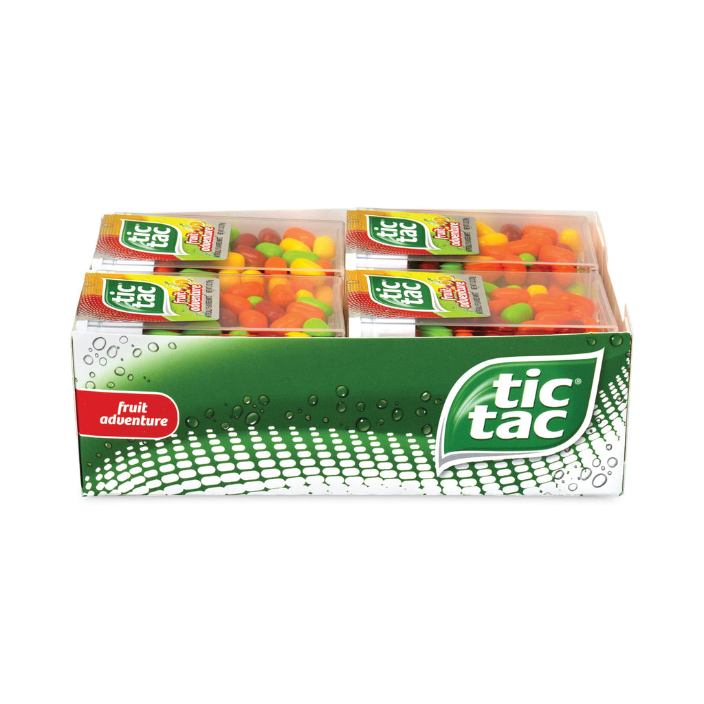 Fruit Adventure Mints, 1 oz Flip-Top Dispenser, 12/Carton, Ships in 1-3 Business Days