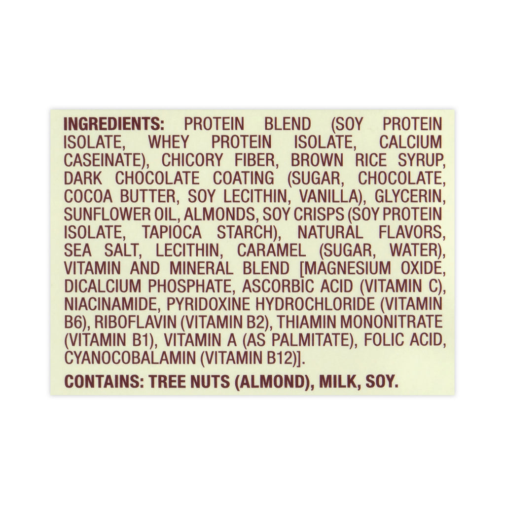 High Protein Bars, Salted Caramel, 1.41 oz Bar, 10 Bars/Carton, Ships in 1-3 Business Days