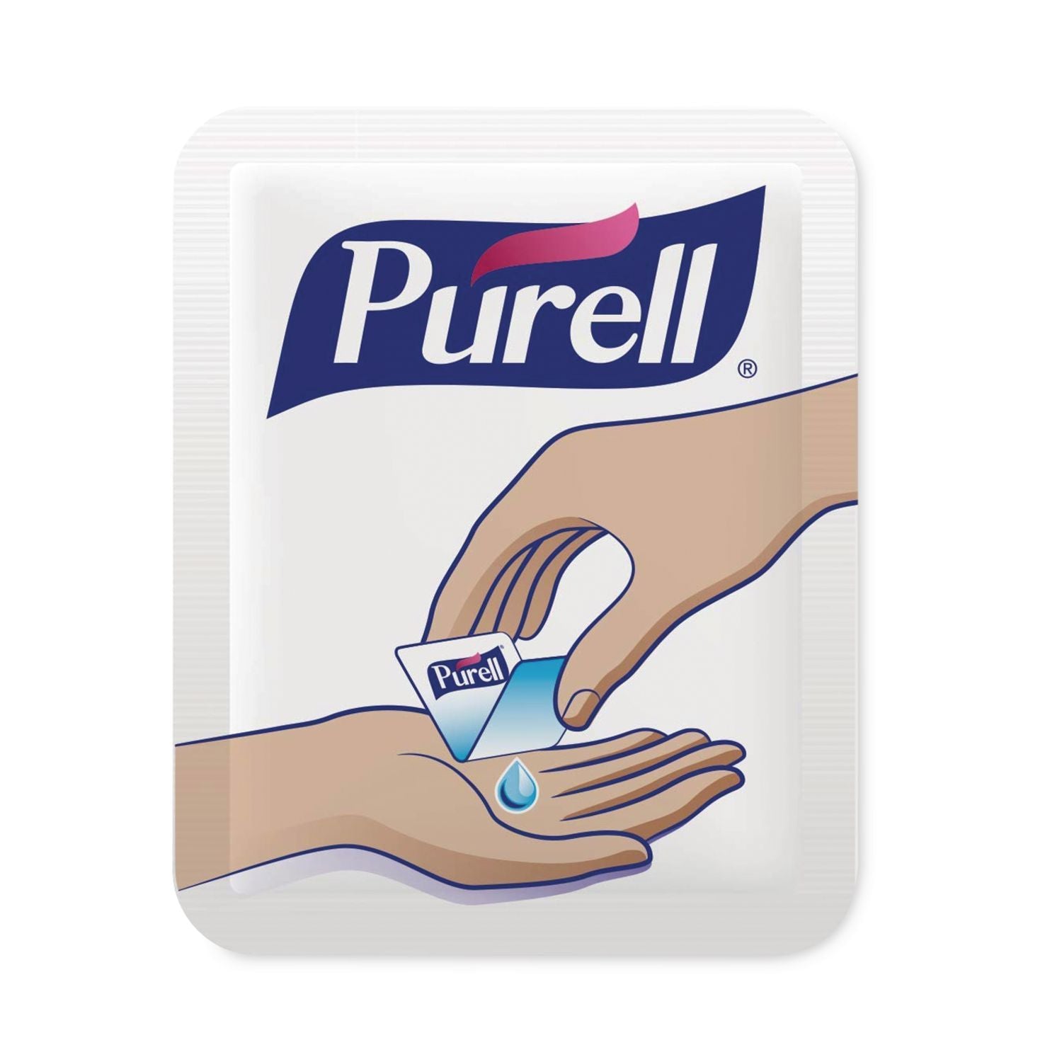 Advanced Hand Sanitizer Single Use, Gel, 1.2 mL, Packet, Fragrance-Free, 2,000/Carton