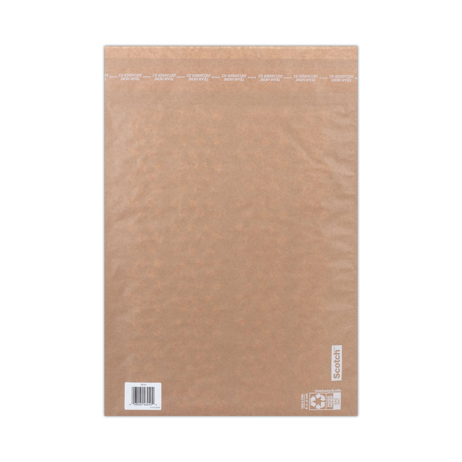 curbside-recyclable-padded-mailer-#6-bubble-cushion-self-adhesive-closure-1375-x-20-natural-kraft-50-carton_mmmcr61 - 2