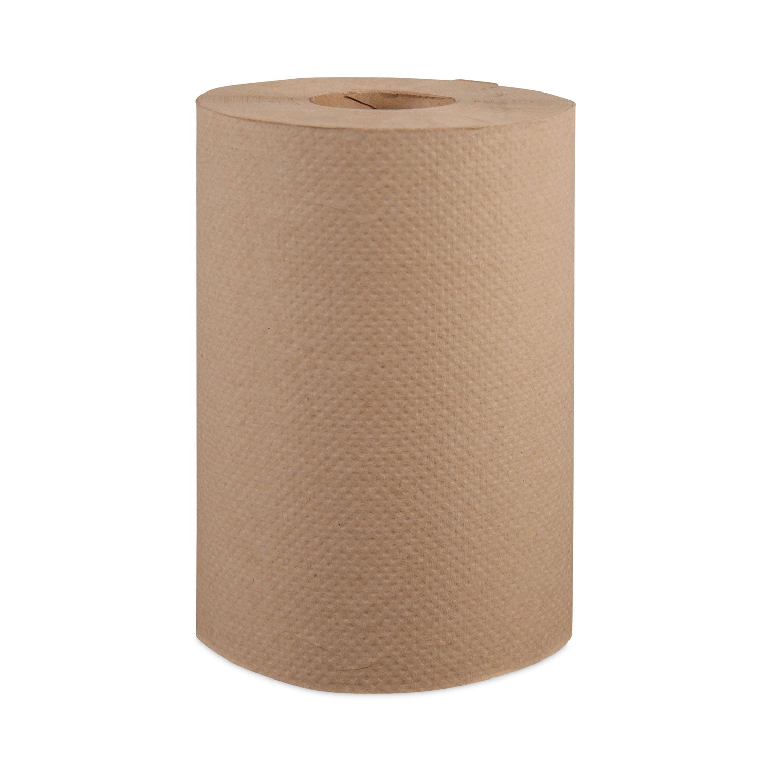 Hardwound Roll Towels, 1-Ply, 8" x 350 ft, Natural, 12 Rolls/Carton - 