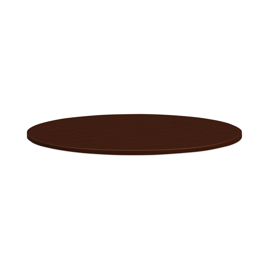 HON Mod HLPLTBL48RND Conference Table Top - 48" - Finish: Traditional Mahogany - 2