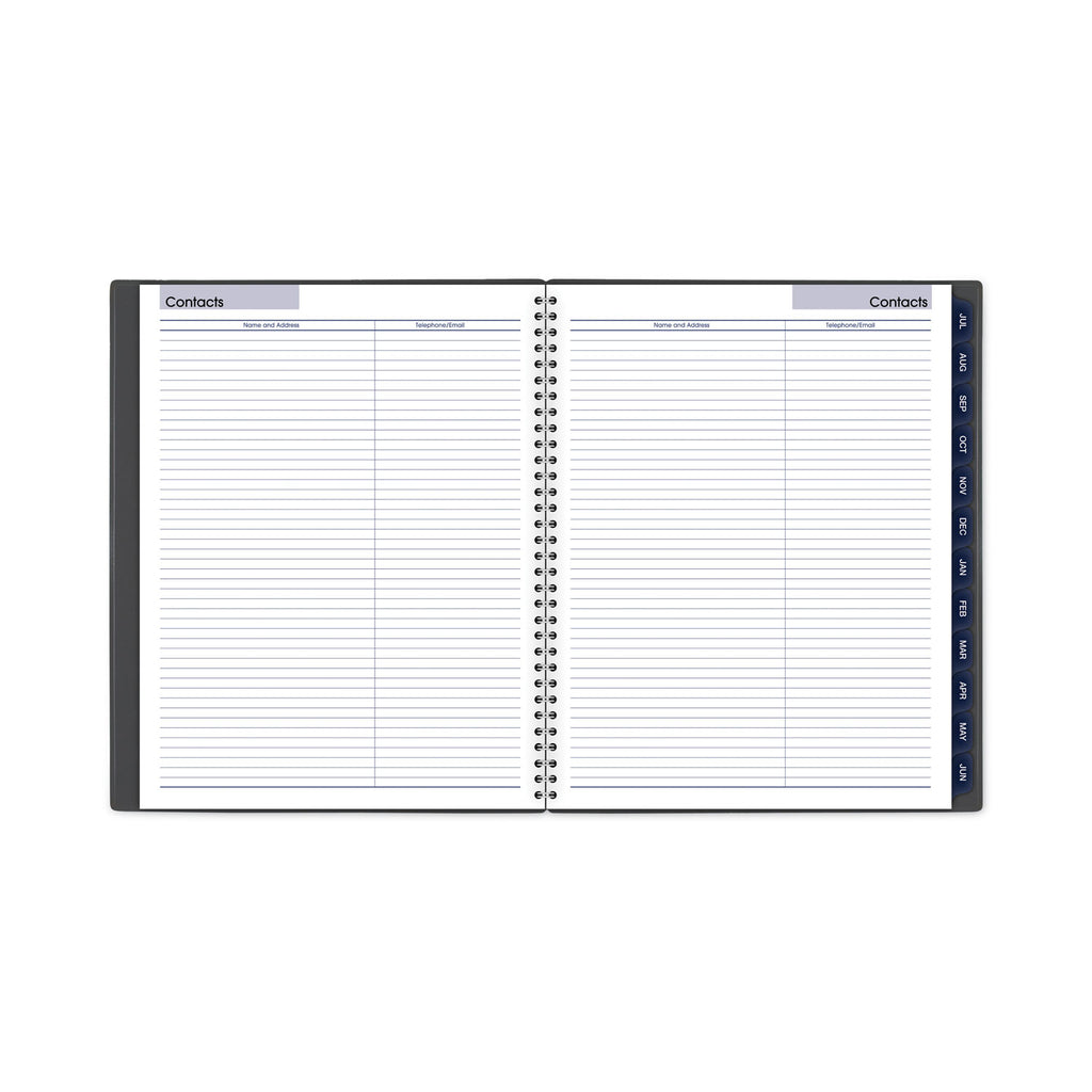 dayminder-academic-monthly-desktop-planner-twin-wire-binding-11-x-85-charcoal-cover-12-month-july-to-june-2023-2024_aagayc47045 - 2