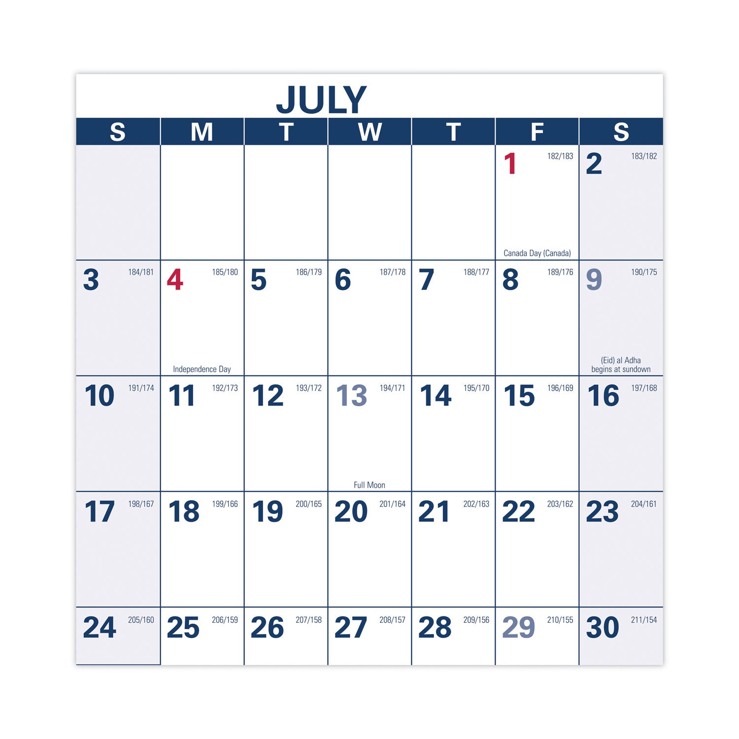 academic-erasable-reversible-extra-large-wall-calendar-48-x-32-white-blue-red-12-month-july-to-june-2023-to-2024_aagpm36ap28 - 4