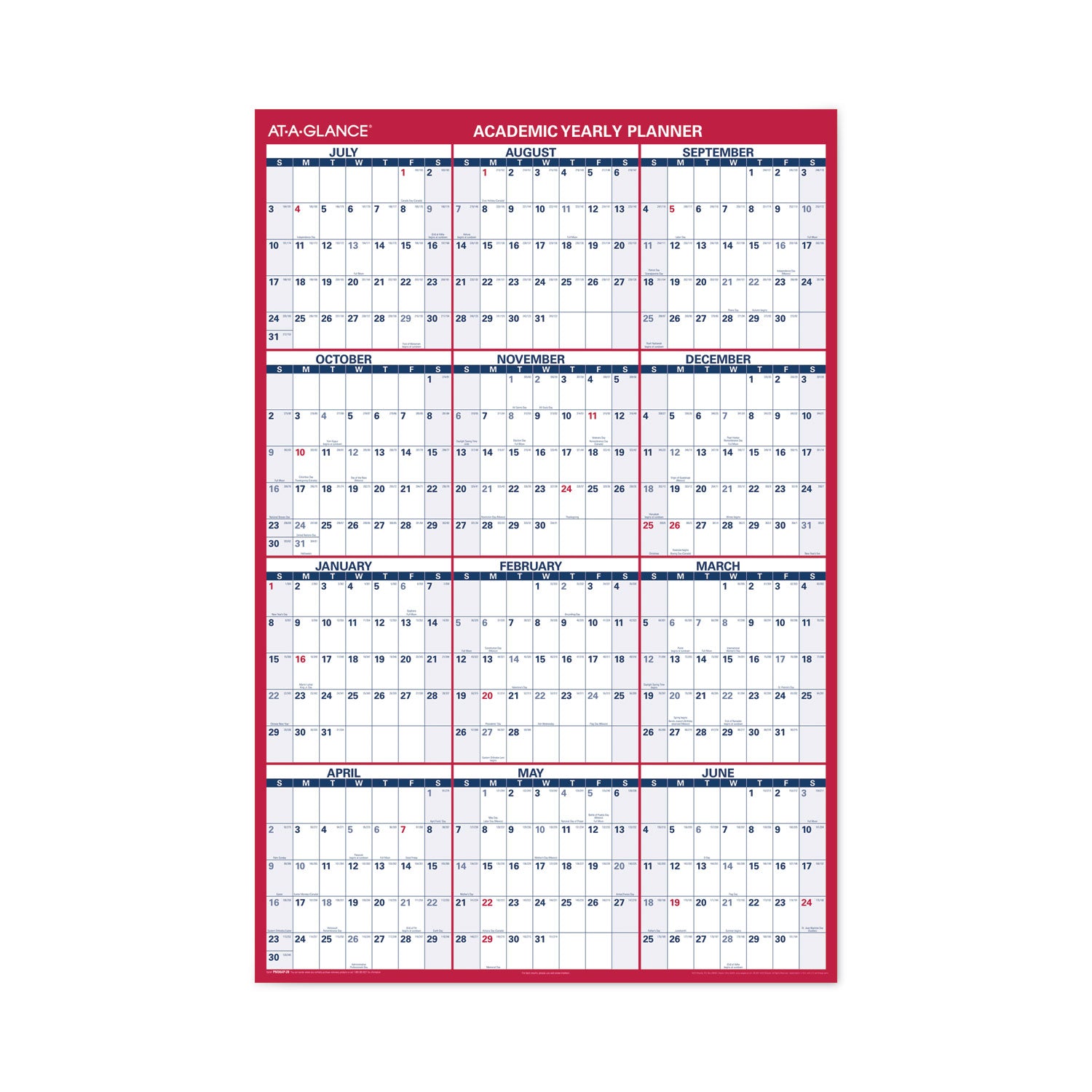 academic-erasable-reversible-extra-large-wall-calendar-48-x-32-white-blue-red-12-month-july-to-june-2023-to-2024_aagpm36ap28 - 1