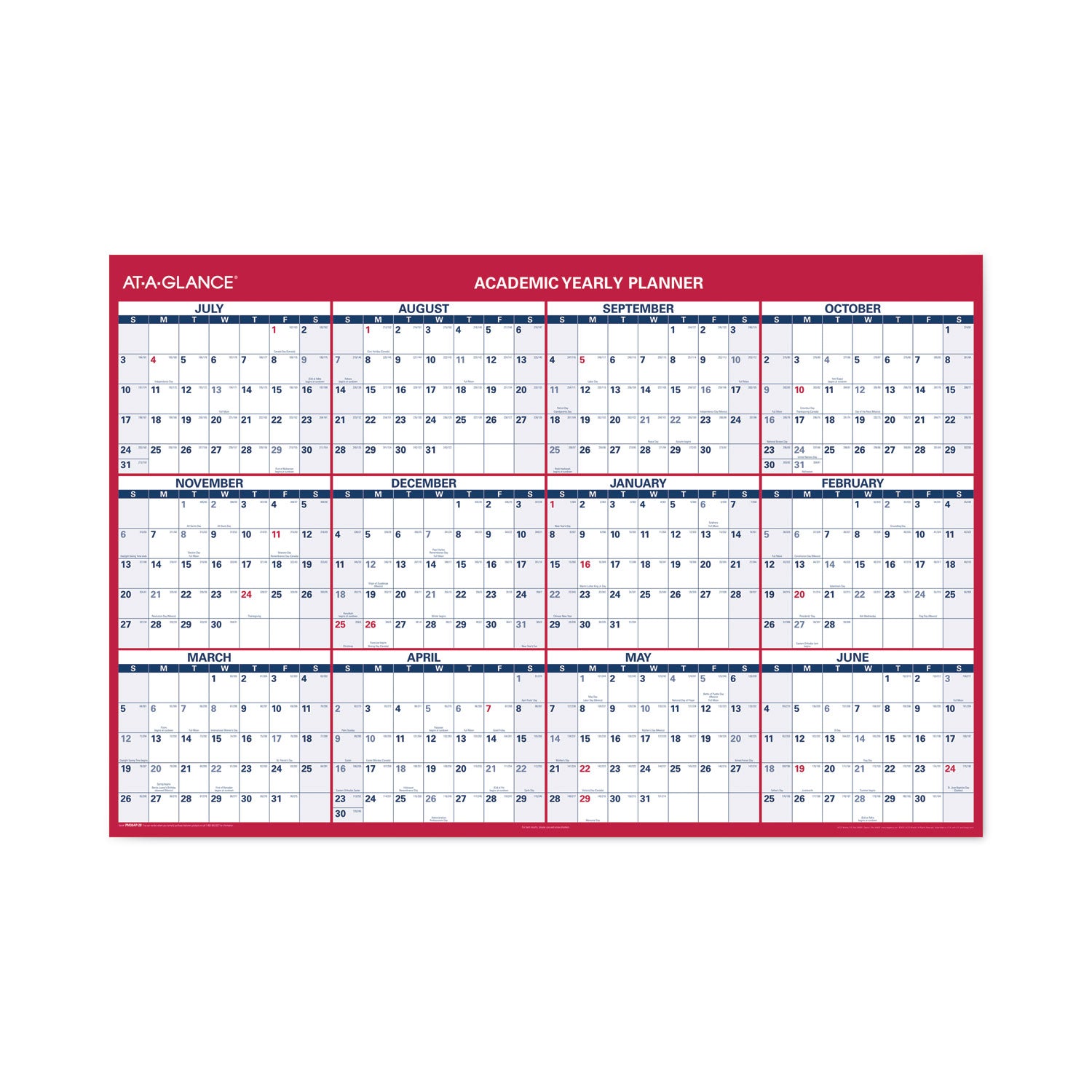 academic-erasable-reversible-extra-large-wall-calendar-48-x-32-white-blue-red-12-month-july-to-june-2023-to-2024_aagpm36ap28 - 2