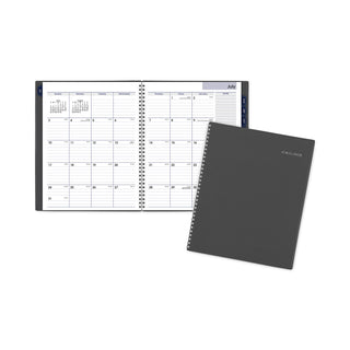 dayminder-academic-monthly-desktop-planner-twin-wire-binding-11-x-85-charcoal-cover-12-month-july-to-june-2023-2024_aagayc47045 - 1