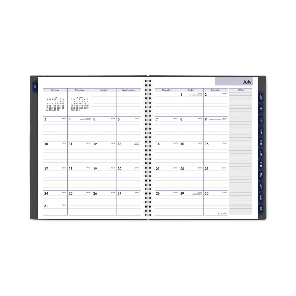 dayminder-academic-monthly-desktop-planner-twin-wire-binding-11-x-85-charcoal-cover-12-month-july-to-june-2023-2024_aagayc47045 - 8