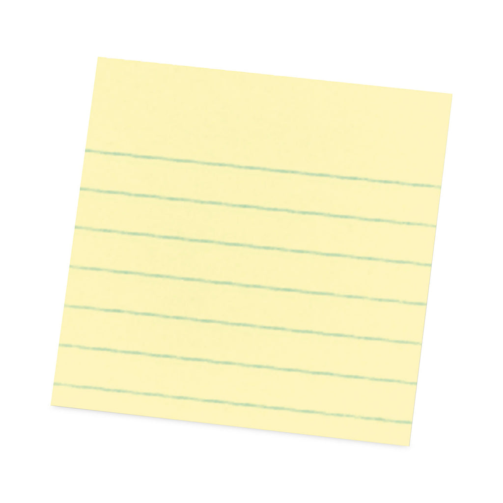 Pads in Canary Yellow, Cabinet Pack, Note Ruled, 4" x 4", 90 Sheets/Pad, 12 Pads/Pack - 