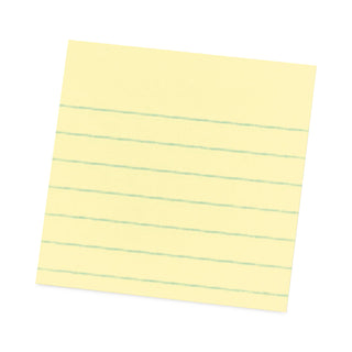 Pads in Canary Yellow, Cabinet Pack, Note Ruled, 4" x 4", 90 Sheets/Pad, 12 Pads/Pack - 