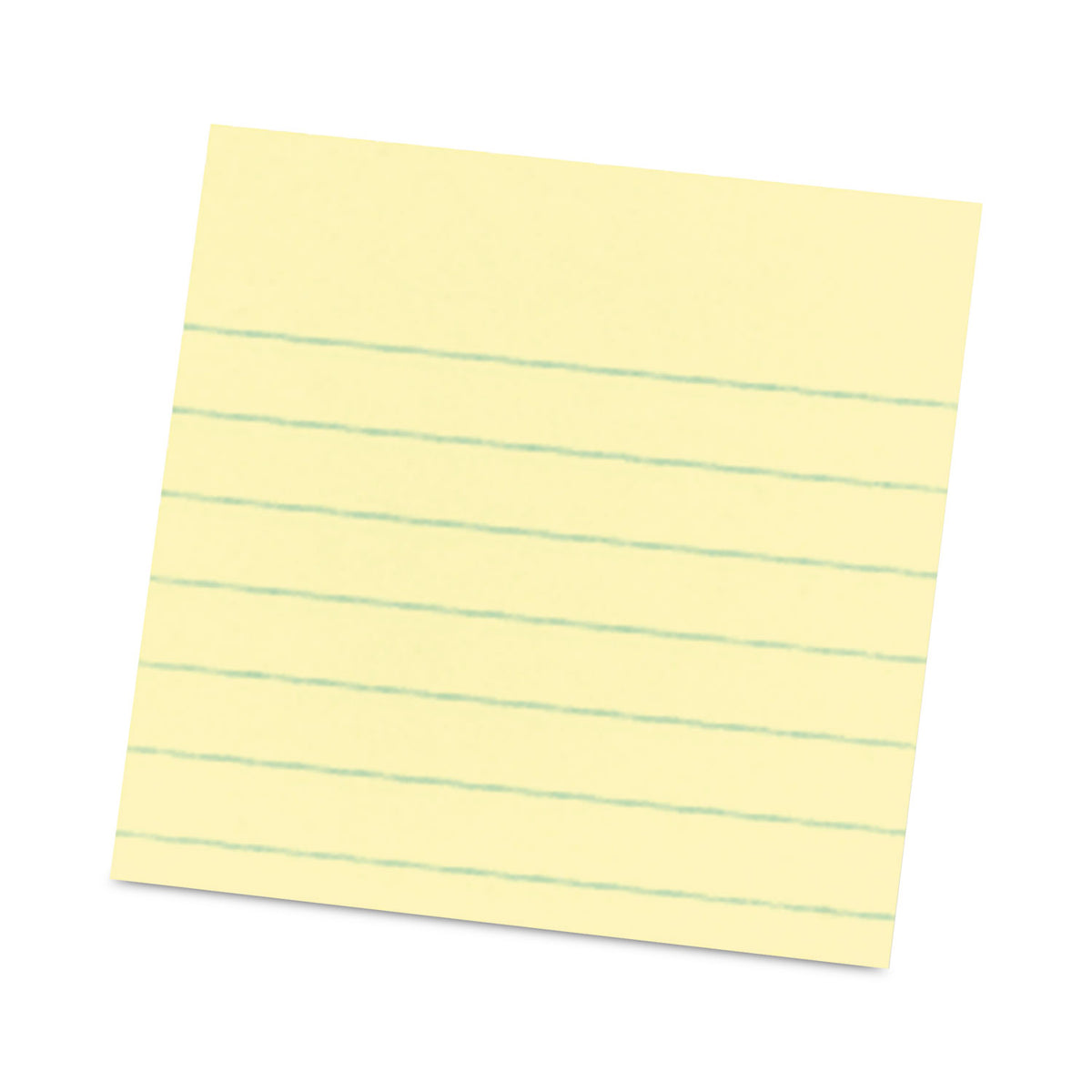 Original Canary Yellow Pop-up Refill, Note Ruled, 3" x 3", Canary Yellow, 100 Sheets/Pad, 6 Pads/Pack