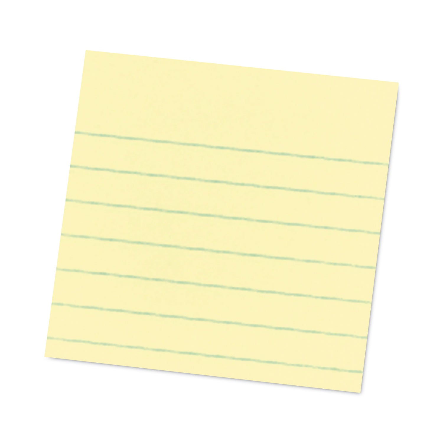 Pads in Canary Yellow, Note Ruled, 4" x 4", 90 Sheets/Pad, 6 Pads/Pack - 