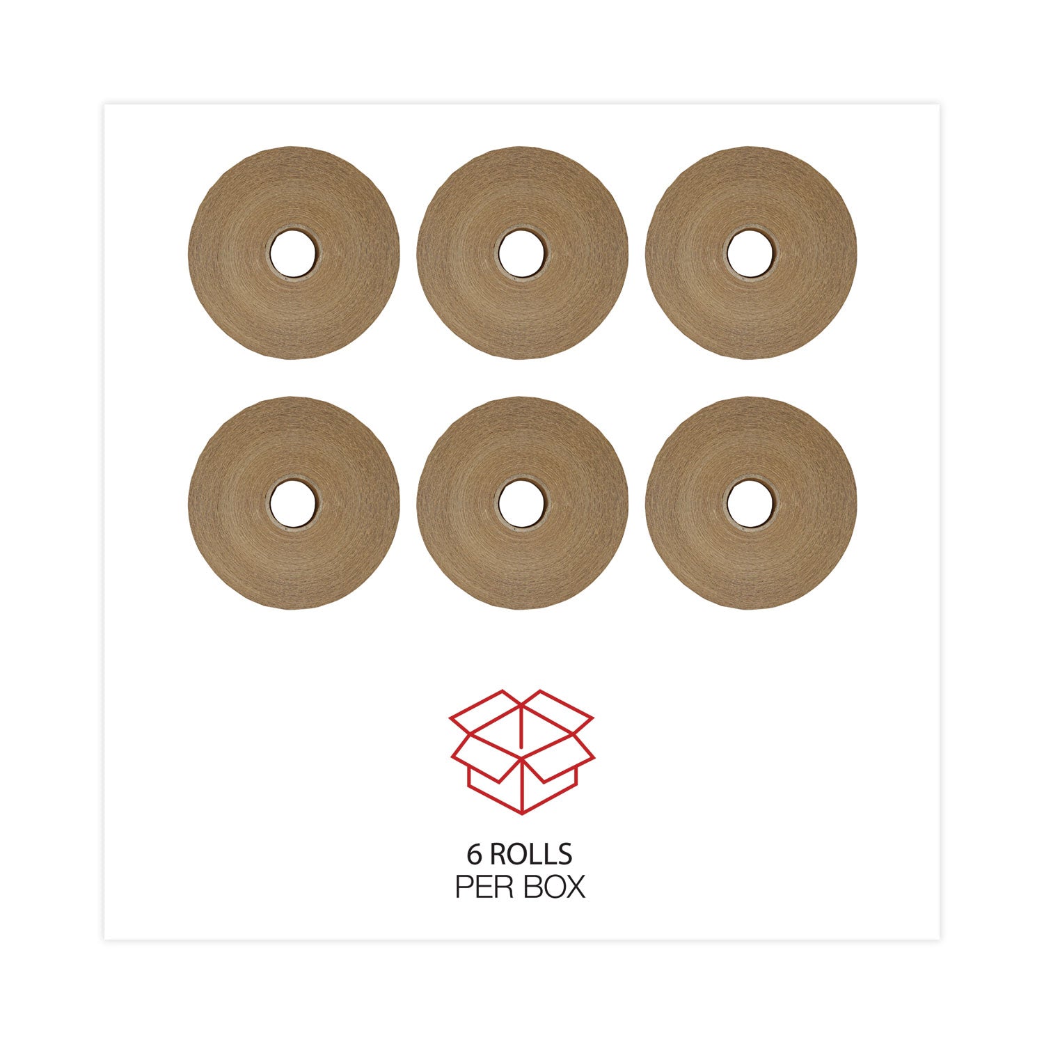 glass-fiber-reinforced-gummed-kraft-sealing-tape-3-core-3-x-375-ft-brown-8-carton_unv7300 - 3