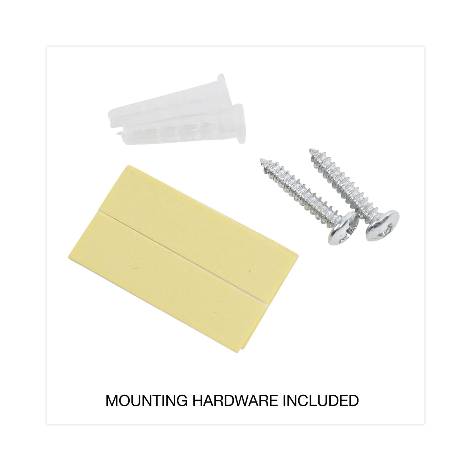 Wall File Pockets, Plastic, Letter Size, 13" x 4.13" x 7", Black