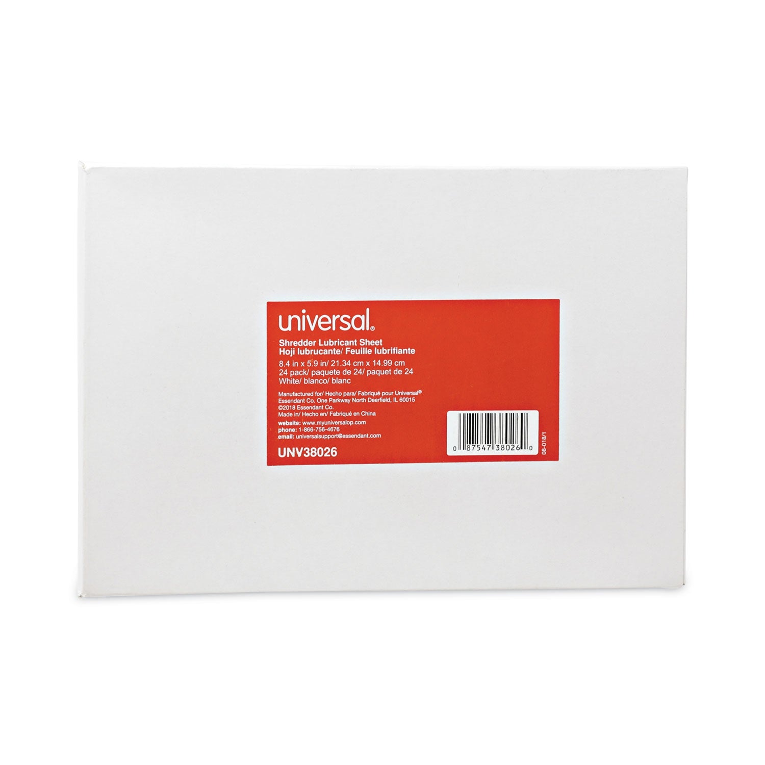 shredder-lubricant-sheets-84-x-59-24-sheets-pack_unv38026 - 2