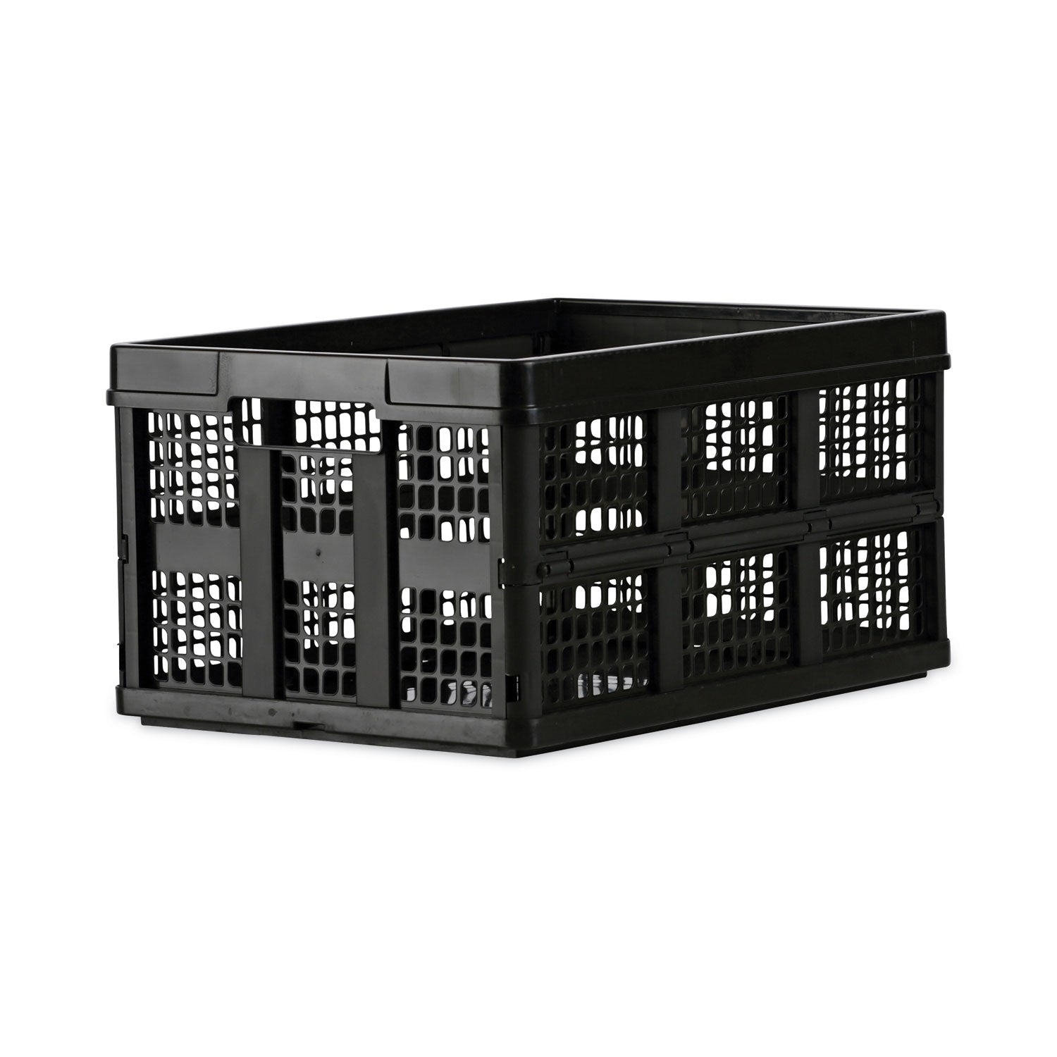 Filing/Storage Tote, Letter Files, 20.13" x 14.63" x 10.75", Black - 