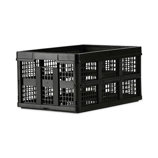 Filing/Storage Tote, Letter Files, 20.13" x 14.63" x 10.75", Black - 