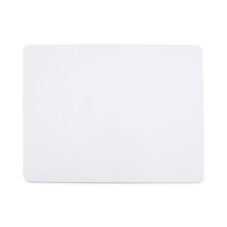 Lap/Learning Dry-Erase Board, Unruled, 11.75 x 8.75, White Surface, 6/Pack