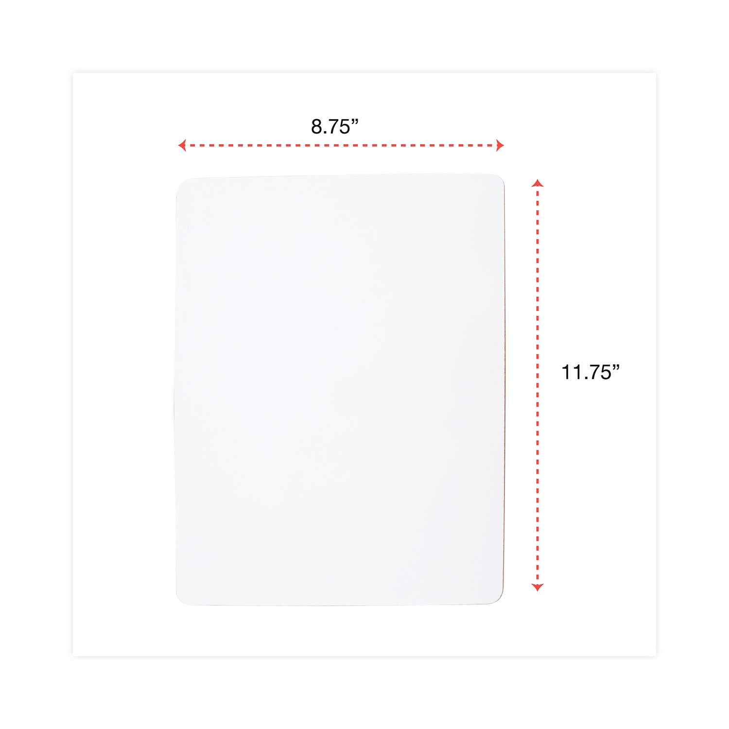 lap-learning-dry-erase-board-unruled-1175-x-875-white-surface-6-pack_unv43910 - 3