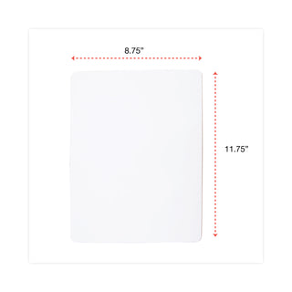 lap-learning-dry-erase-board-unruled-1175-x-875-white-surface-6-pack_unv43910 - 3