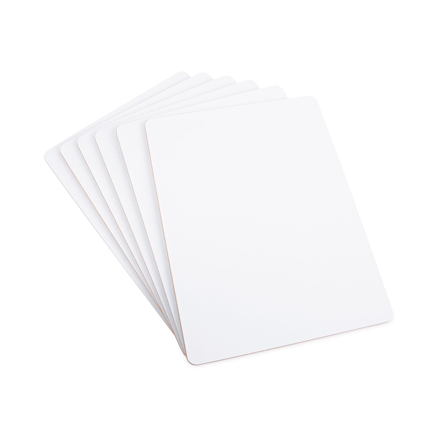 lap-learning-dry-erase-board-unruled-1175-x-875-white-surface-6-pack_unv43910 - 4